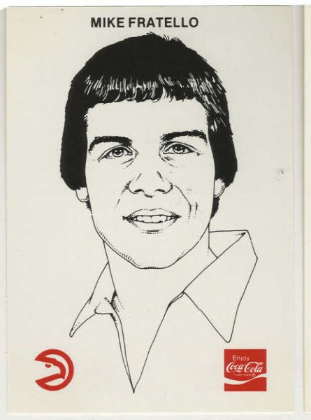 1978-79 Hawks Coke WPLO Mike Fratello